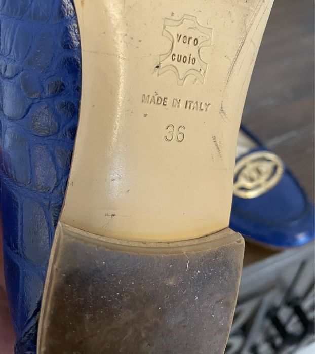 Pantofi din piele Versace Jeans Couture