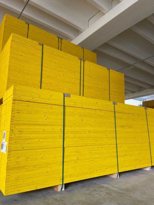 Panou tip Doka Noi, placa galbena pentru cofraj – panouri fabricate in Italia