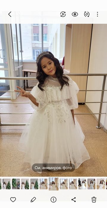 Продам платье размер 6-7-8 лет