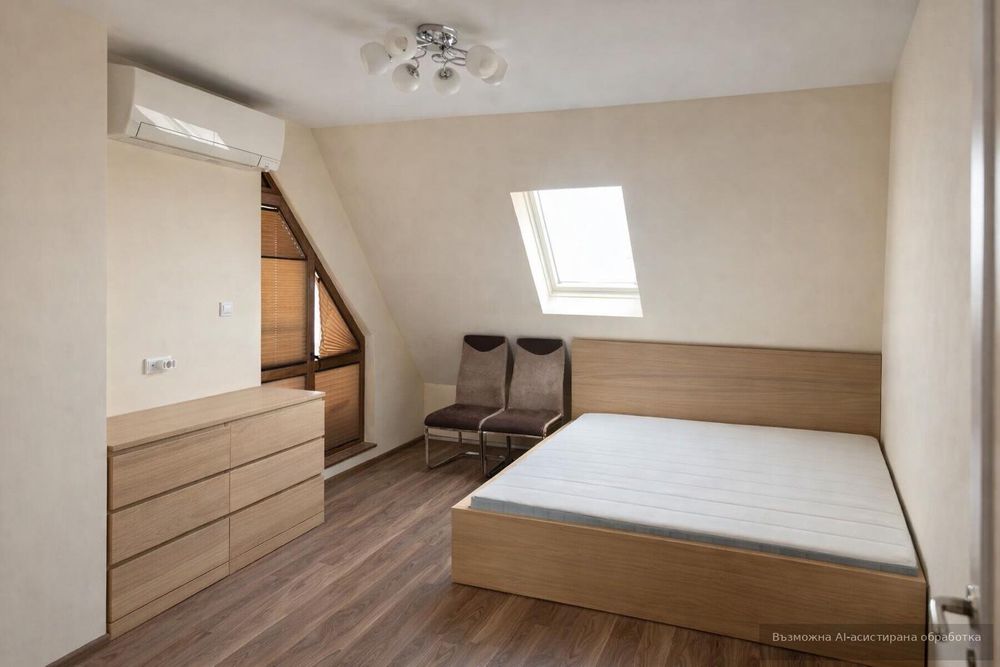 С ГАРАЖ! Двустаен апартамент под наем в кв. Кючук Париж