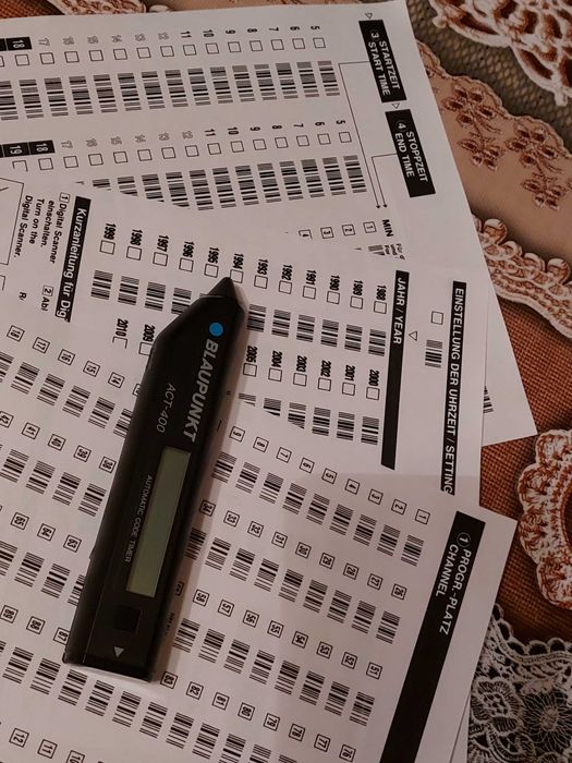 Telecomanda cititor coduri de bare ACT-400 Blaupunkt si Panasonic