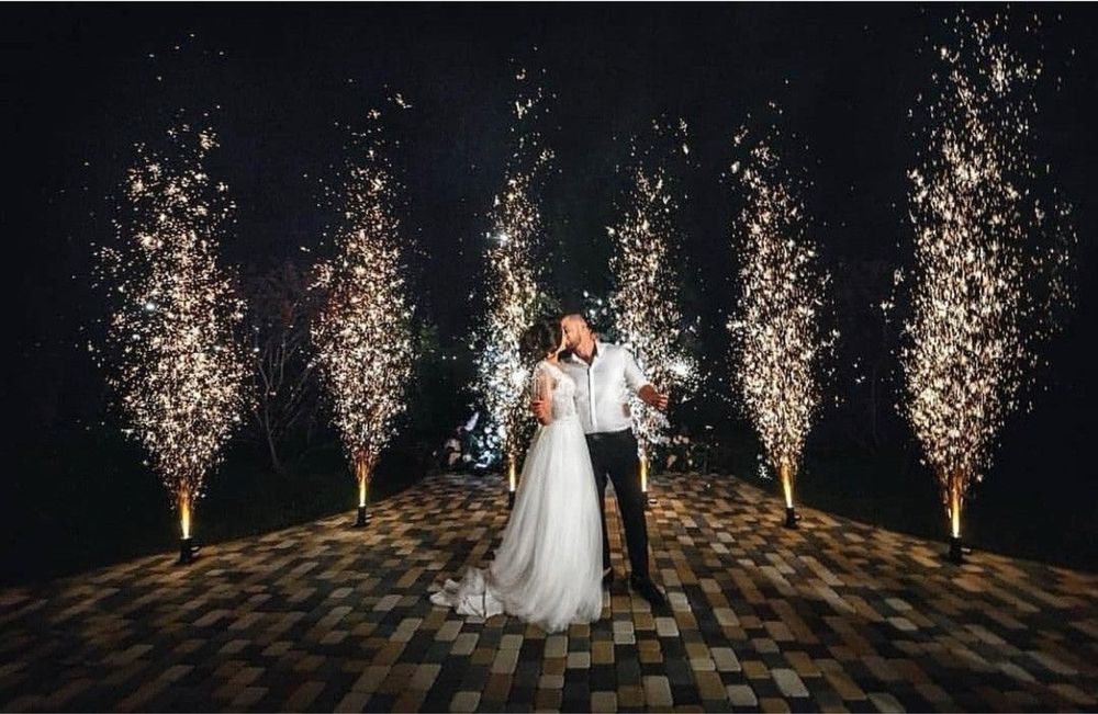 Холодные фонтаны для вашего праздника!