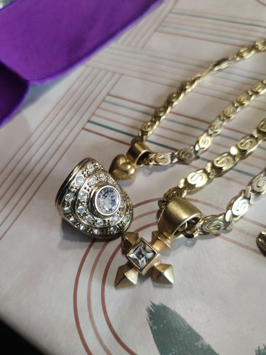 Красиво Колие с обеци  на   датскста марка Durberg Cern