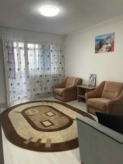 Inchiriez apartament 2 camere, decomandat, spatios, complet mobilat