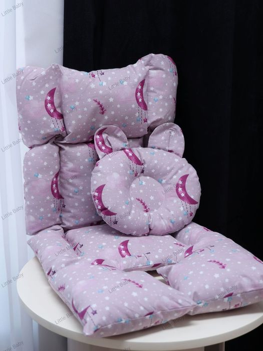 Универсальный матрас и подушка для коляски