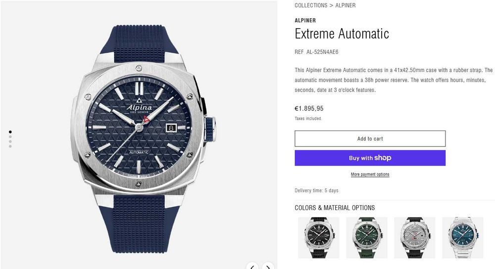 Alpina Extreme Automatic