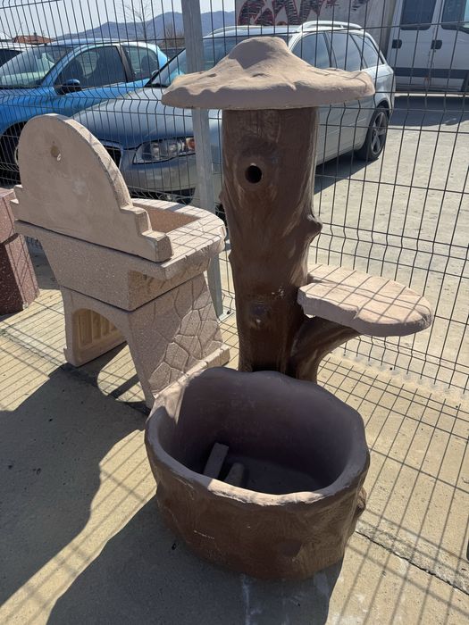 Бетонови мивки за двор