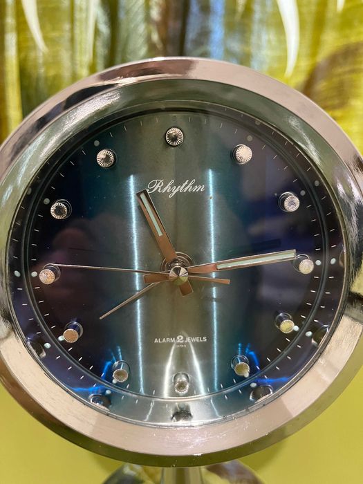 Античен ретро часовник Rhythm перфектен, много рядък 1970г.