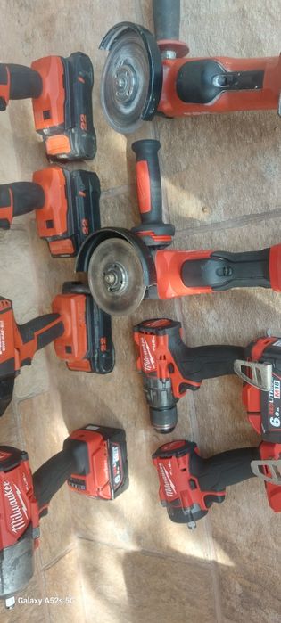 Scule Hilti și Milwaukee