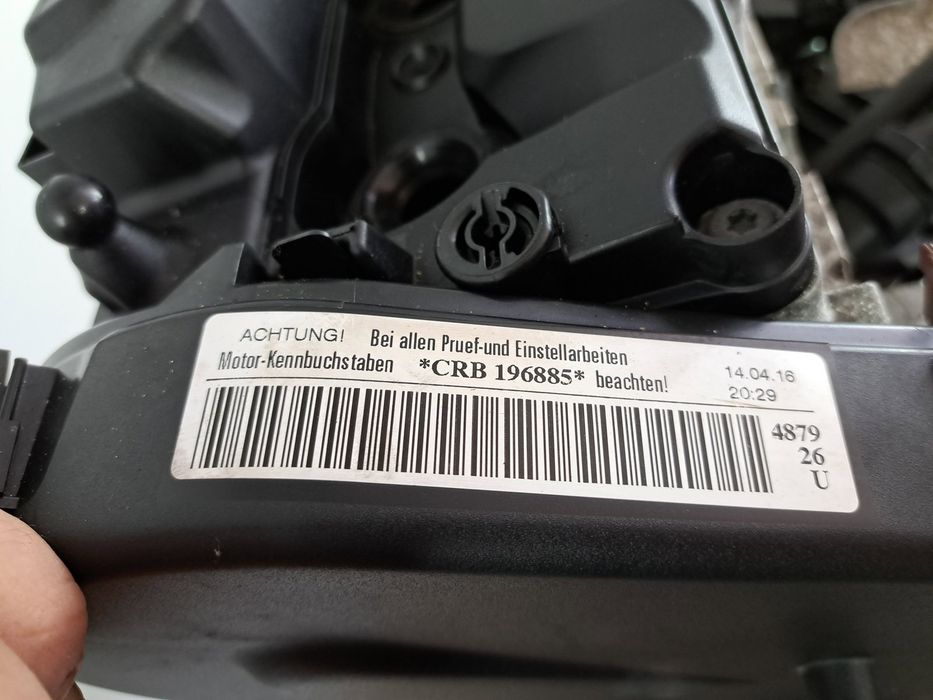 Motor complet ambielat AUDI A3 (8V1) [Fabr 2012-prezent] CRBC 2.0 TDI