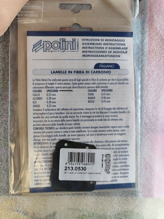 Vând lamele muzicuță polini noi