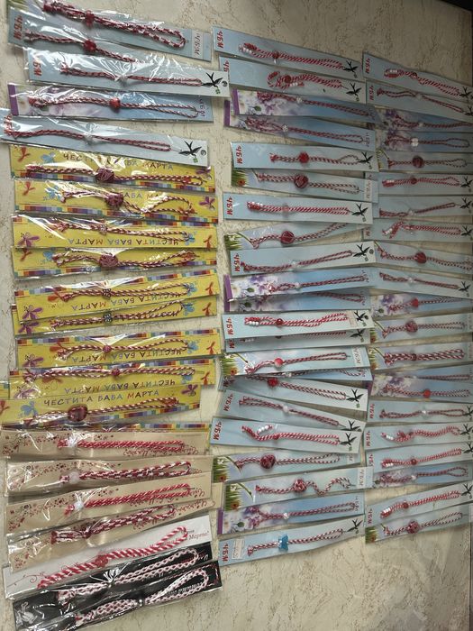 Мартеници на едро - различни видове