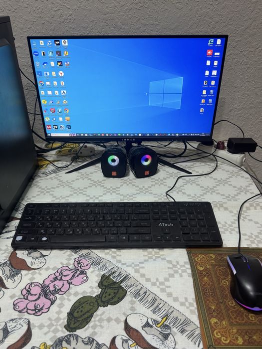 Комп,Монитор,клав+колонки