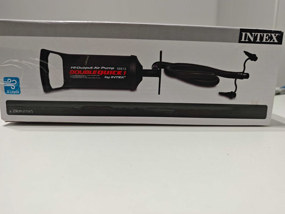 Pompa manuala Intex Double Quick I 29 cm ocazie pret bun