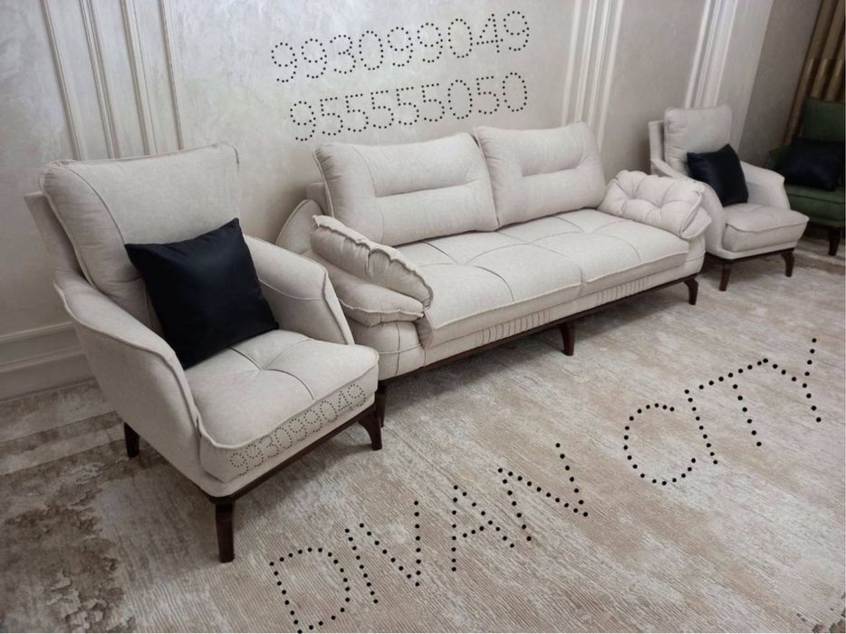 Divan Ikkita kresla DE LORO U5