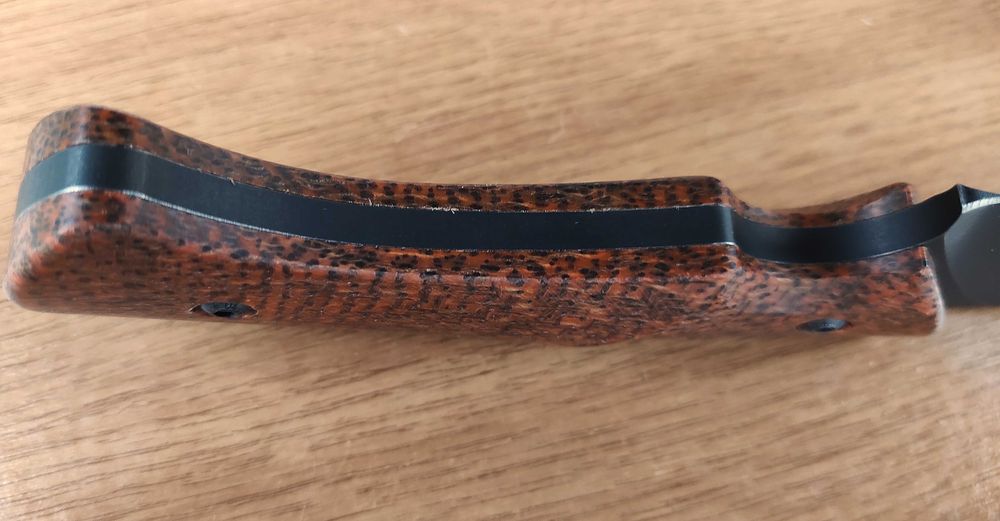 Ловен нож /ръчна изработка , стомана D2/