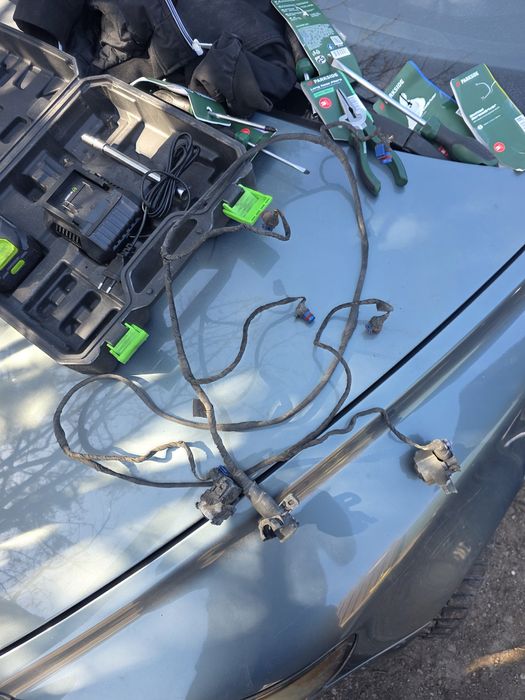 Инсталация за парктроник на Mercedes W211