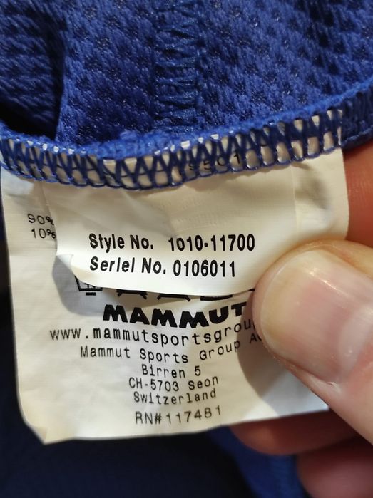 Jacheta dama drumeție Mammut M