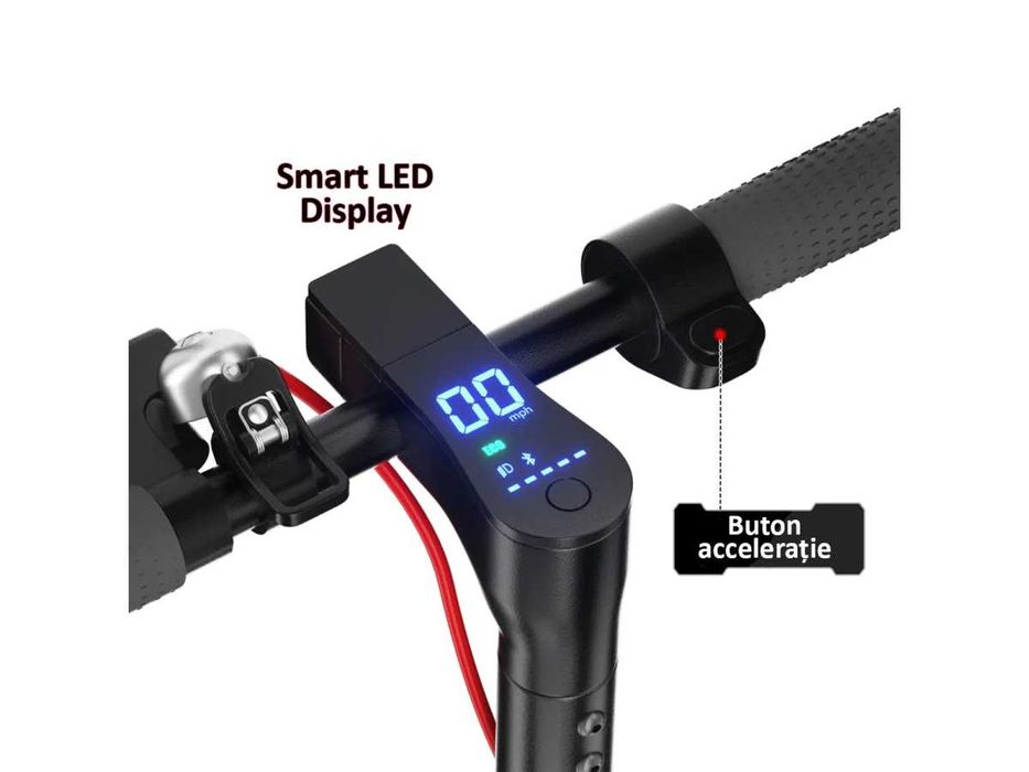 Trotinetă electrică SC01-03/26 viteză limitată la 25 kmh roți 8.5 inch