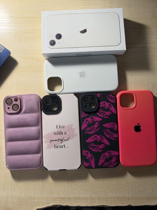 iPhone 13 бял, 128 GB