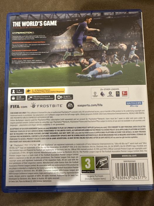 Продавам игра за PS 5 FIFA 23