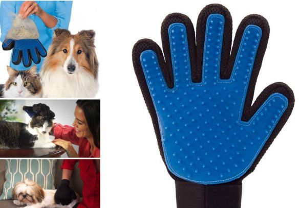 Ръкавица за косми за куче и котка-домашни любимци