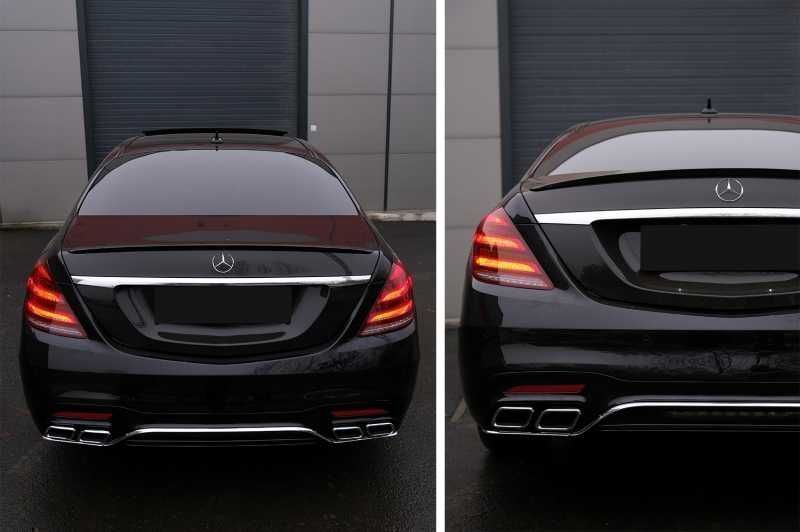 Pachet Kit Mercedes W222 S-Class cu faruri Facelift 2013-2017 S63 AMG Design