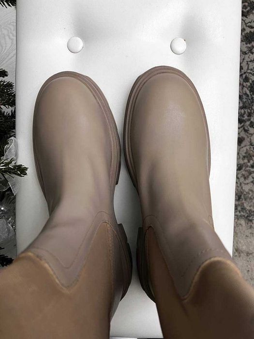 Новые кожаные ботинки челси H&M, размер 41,5-42