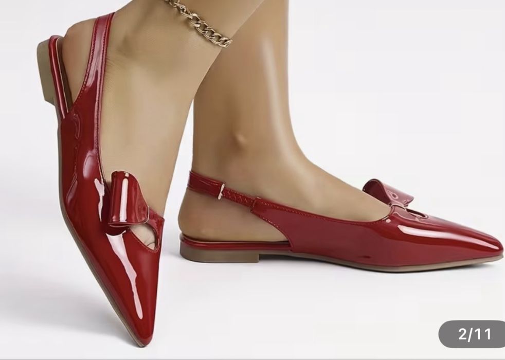 Туфли красные, новые