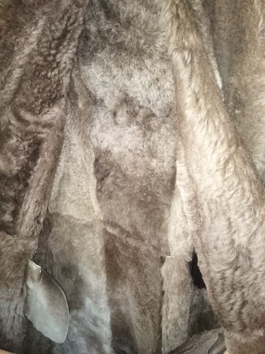 Дамски оригинален монголски кожух.