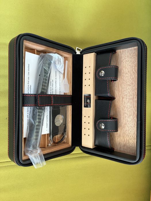 Кожен Несесер Калъф Cohiba за Пури