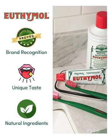 Зубная паста без фтора Euthymol Original! Made in Korea!