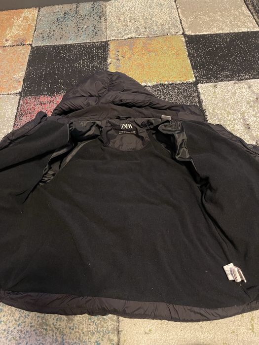 Детско зимно яке Zara с пух за 5-6 г