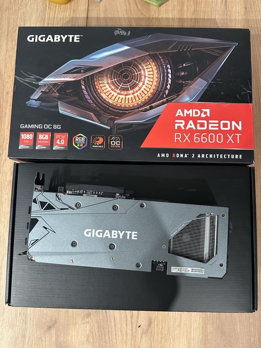 Gigabyte Radeon RX6600 xt 8gb продам!