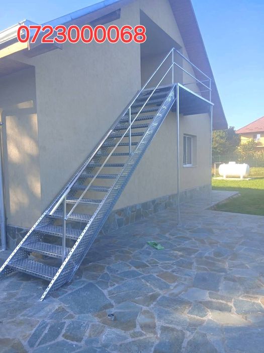 Vând scări metalice zincate, executate la comandă.
Ne deplasăm oriunde