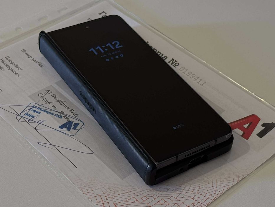 Гаранция! Бартер! Galaxy Z Fold 4 Phantom Black (Черен)