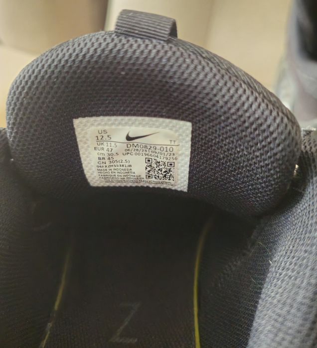 Маратонки NIKE 47 номер 30.5см