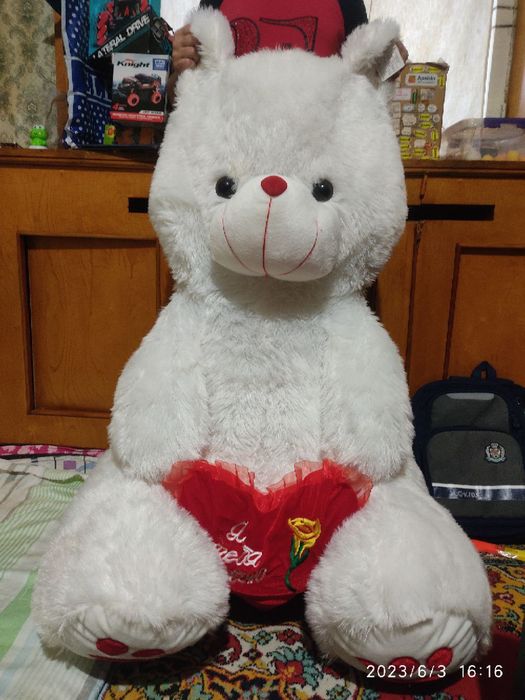 Новый мишка рост 140 см