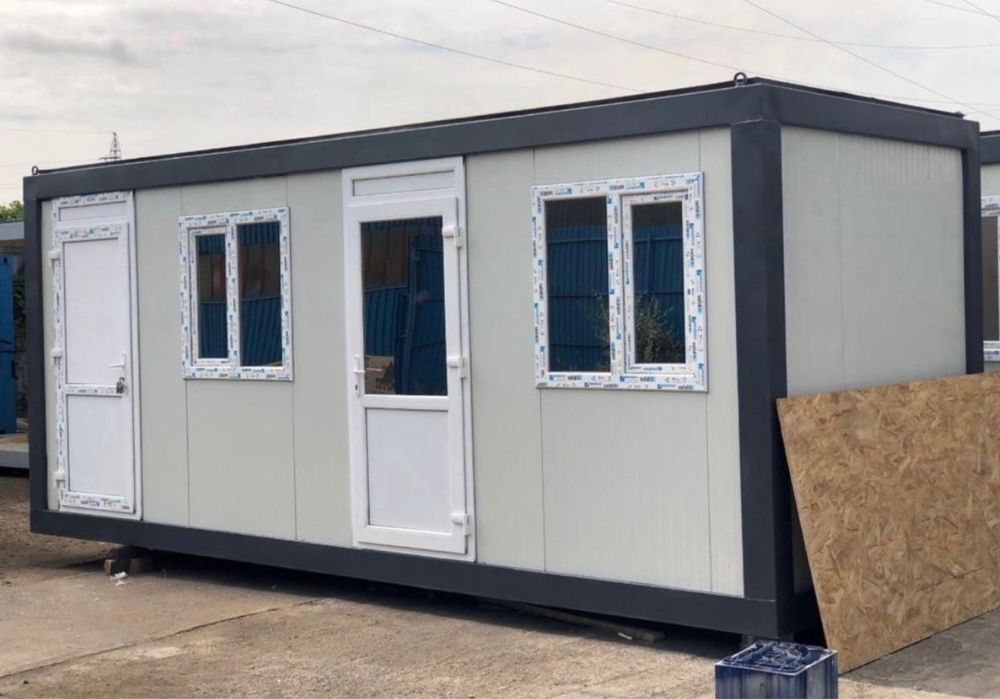 Container modular izolat – ideal șantier sau firmă