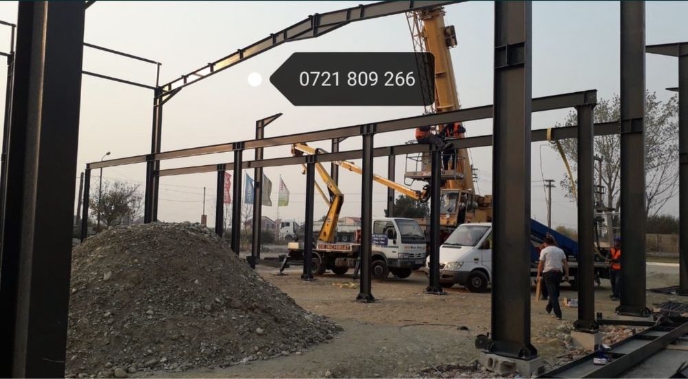 Structura metalica de pe stoc 12x30 conform proiect PT