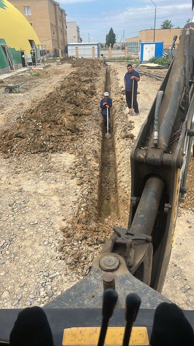 Услуги экскаватора погрузчика