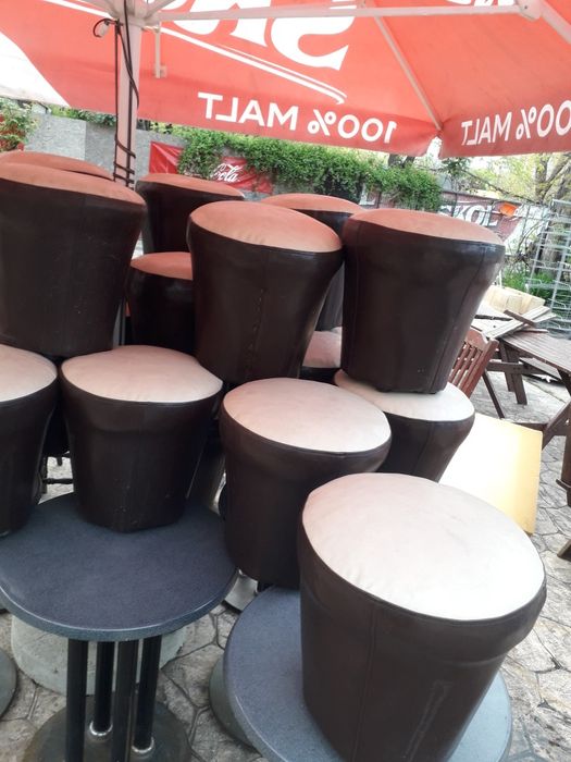 Tabureti piele ecologică