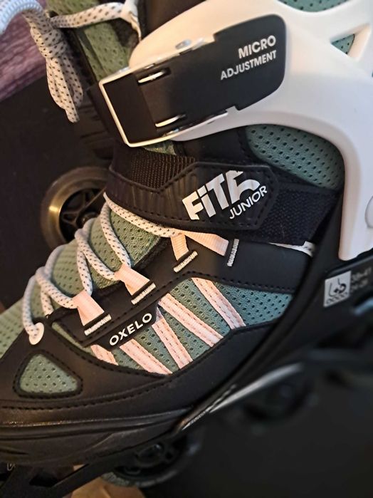 Role  noi,cu etichetă, fitness fit Oxelo,kaki( no 38-41)