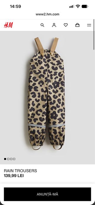 Set H&M animal print