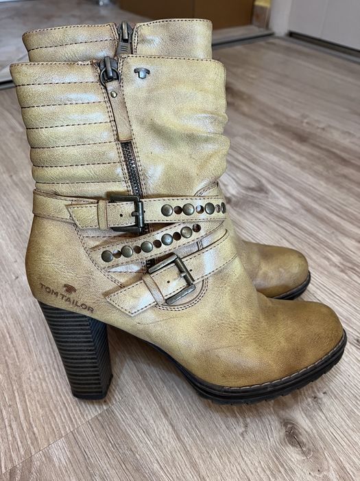 Дамски боти естествена кожа