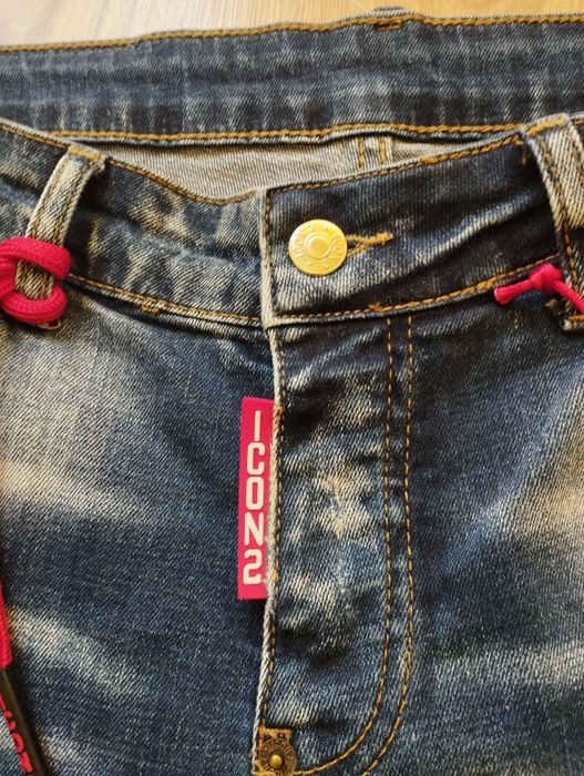 Къси дънки Dsquared Icon 2 New, Dolce & Gabbana ! Крайно намаление !