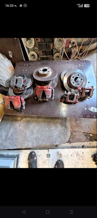 Комплект спирачки BOSCH за GLK X204