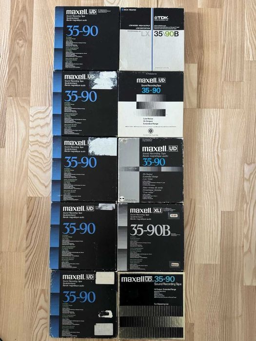 Banda de magnetofon Maxell 18 cm