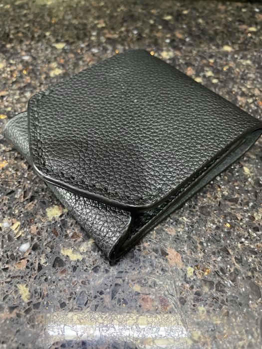 Кожанный кошелек, ручная работа.