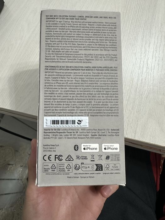 Продам очки ReyBan для видео
